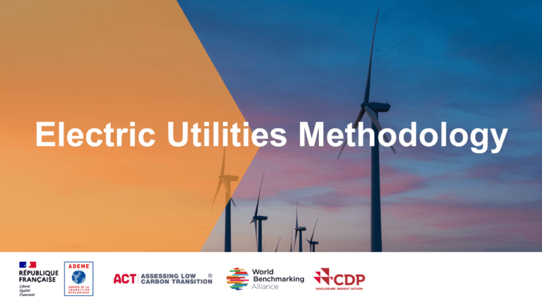 Electric Utilities Methodology