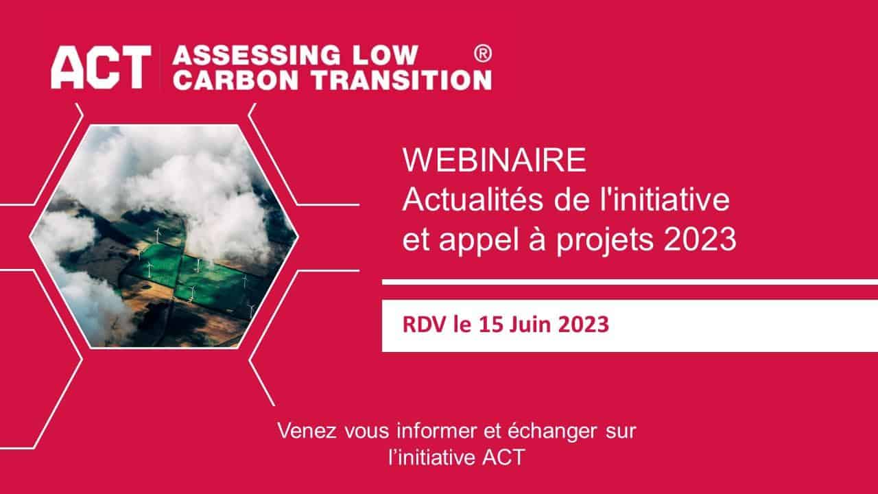[Webinaire] – jeudi 15 Juin 2023 – Actualités de l'initiative et appel ...