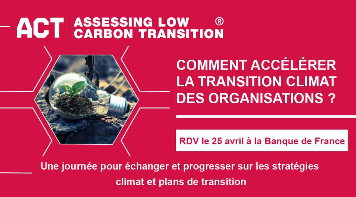 [Evènement] Transition climat des organisations et initiative ACT - 25 ...
